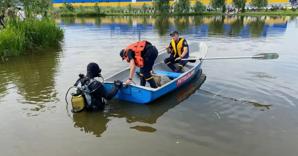 водолази, втопився