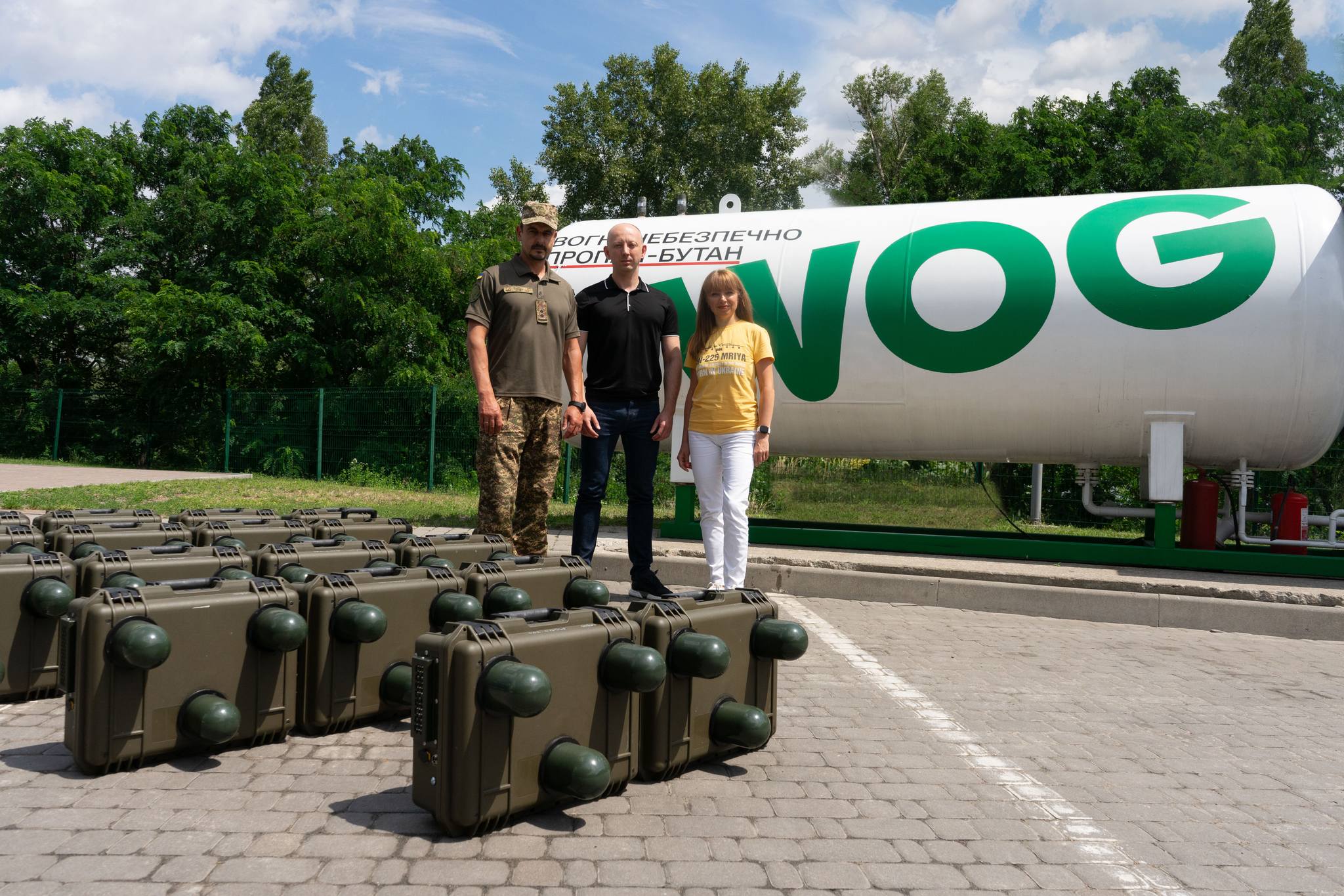 Допомога ЗСУ від ПриватБанку, WOG і Фонду Сергія Притули