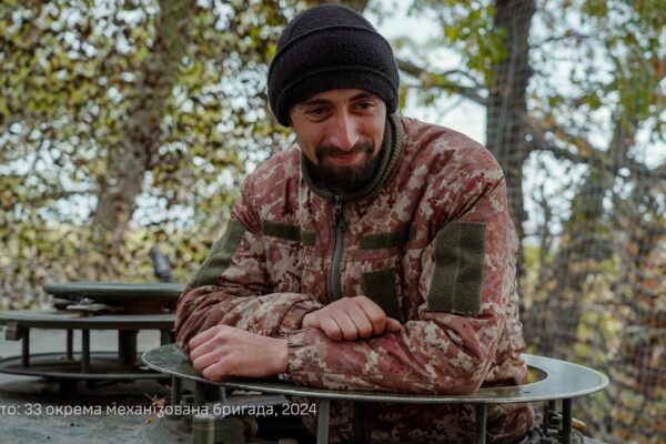Зараджаючий танк Леопард 33 ОМБр ОК "Захід"