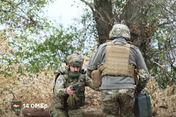 14 ОМБр оператори БпЛА Волинь