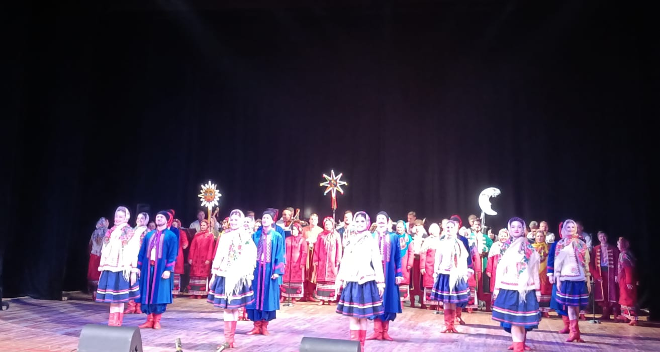 Хор імпені Григорія Верьовки в Луцьку