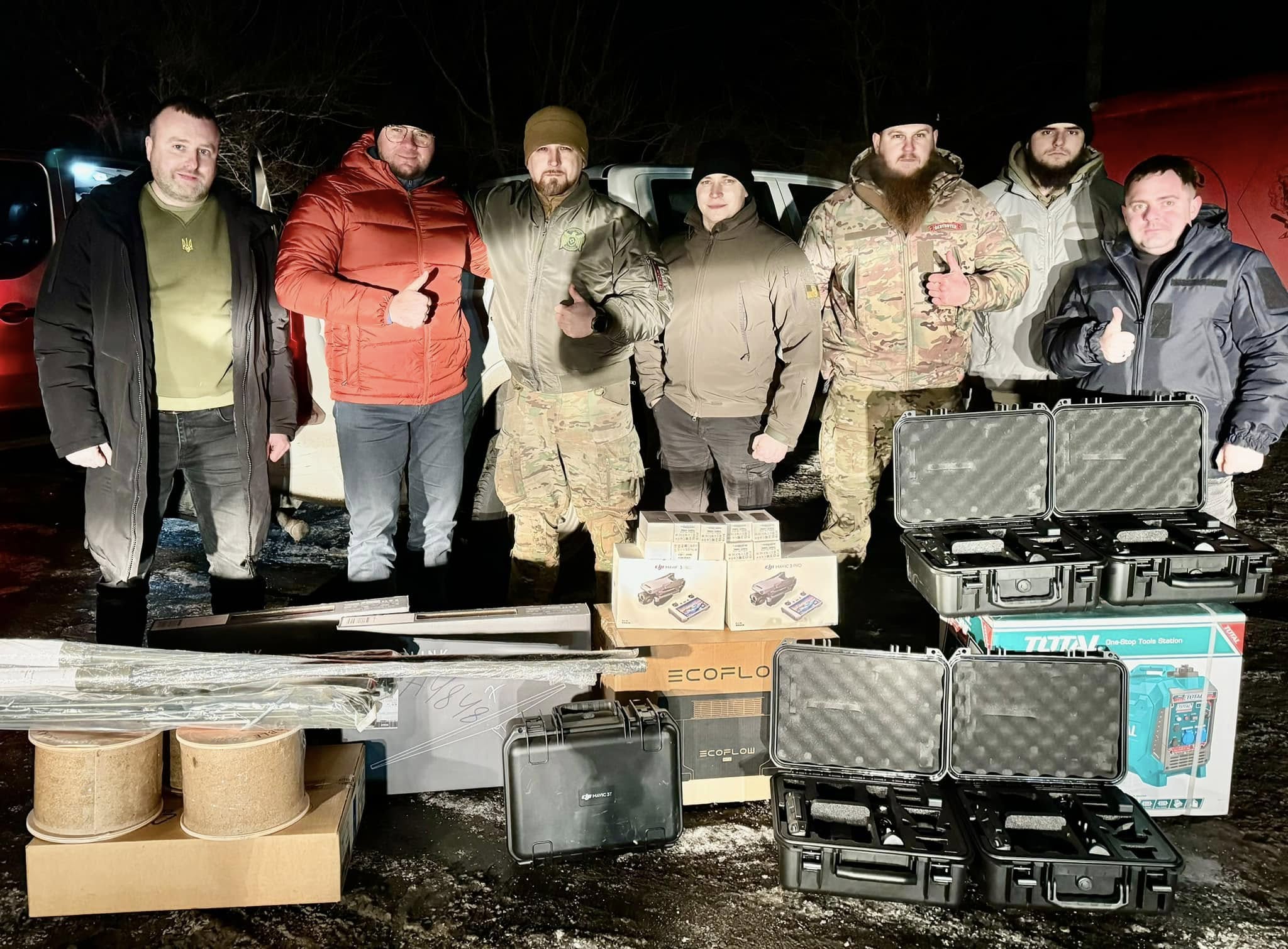 Ігор Поліщук допомога волинським бійцям на фронті
