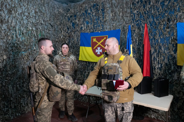 Нагородження артилерист 155 ОМБр