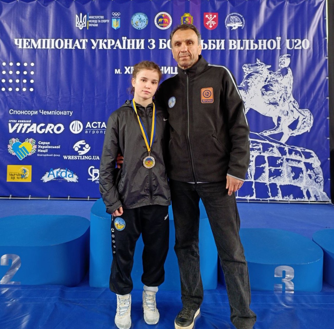 срібна призерка чемпіонату України Діана Рисьова