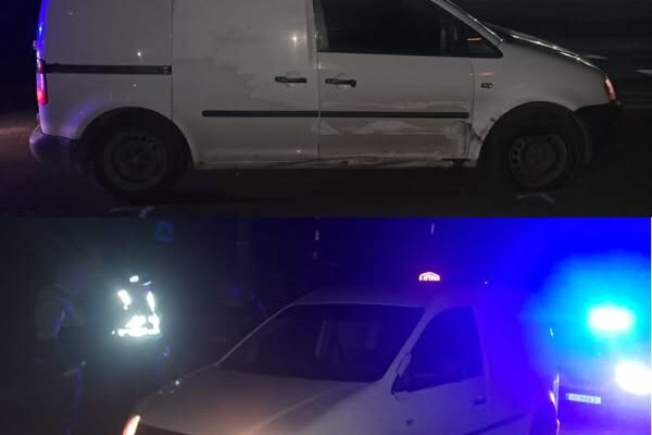 автомобіль Mercedes-Benz здійснив зіткнення з Volkswagen