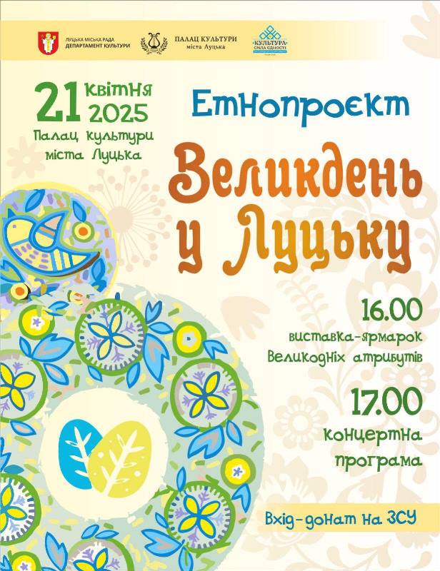 етнопроєкт «Великдень у Луцьку»
