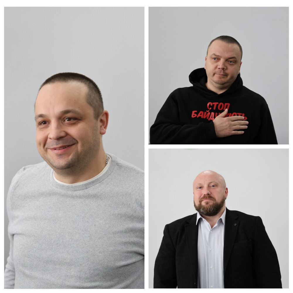 Олег Кобилинський, Тарас Сасовський та Євген Сивопляс