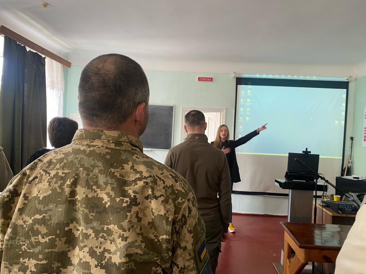 Підготовка ввійськових психологів Оперативне командування "Захід" тренівнг Анна Діденко Вінниця