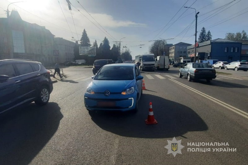 ДТП на вулиці Ковельській у Луцьку