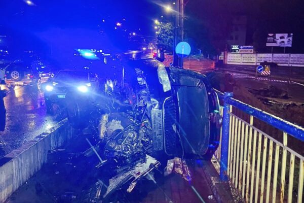 У Луцьку перекинулася автівка: водійка була п'яною 
