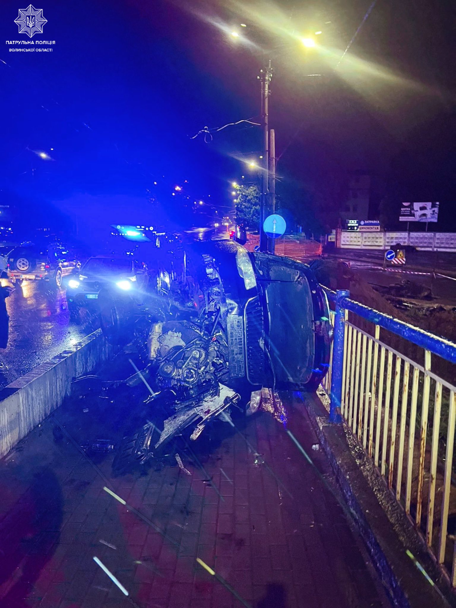 У Луцьку перекинулася автівка: водійка була п'яною 