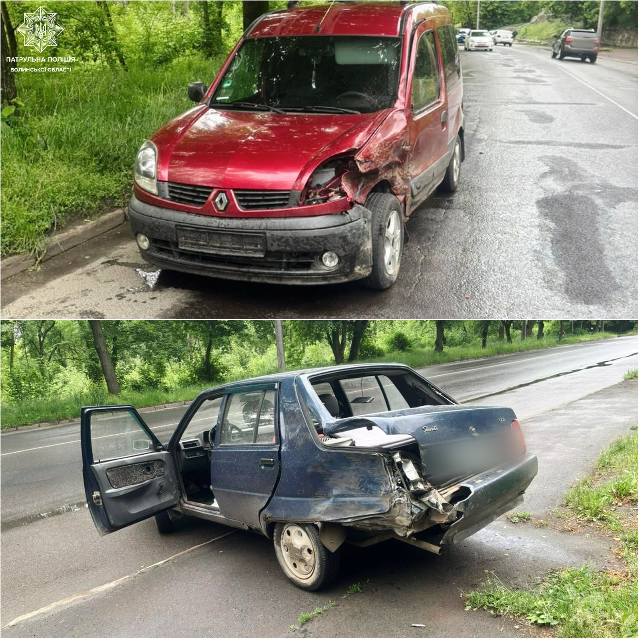 ДТП за участю нетверезого водія