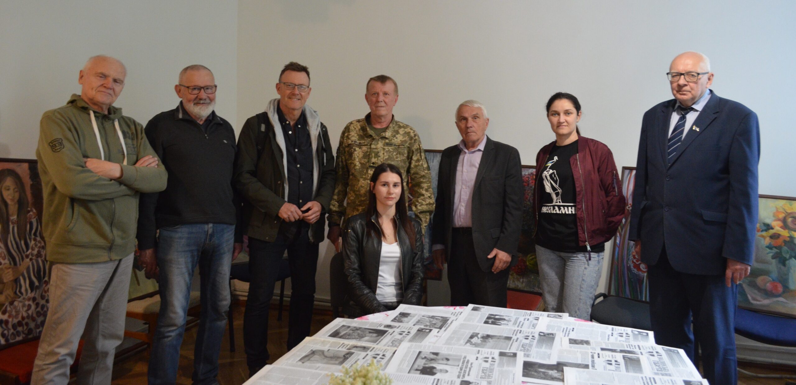 Журналіст Оле Даг Квамме Норвегія Волинська газета Луцьк візит