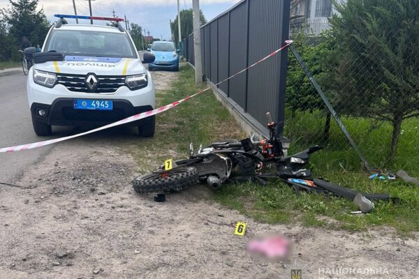 У Ковелі легковик зіткнувся з мотоциклом