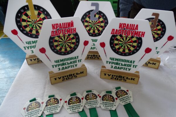 У Турійську відбувся відкритий Чемпіонат громади з дартсу У Турійську відбувся відкритий Чемпіонат громади з дартсу