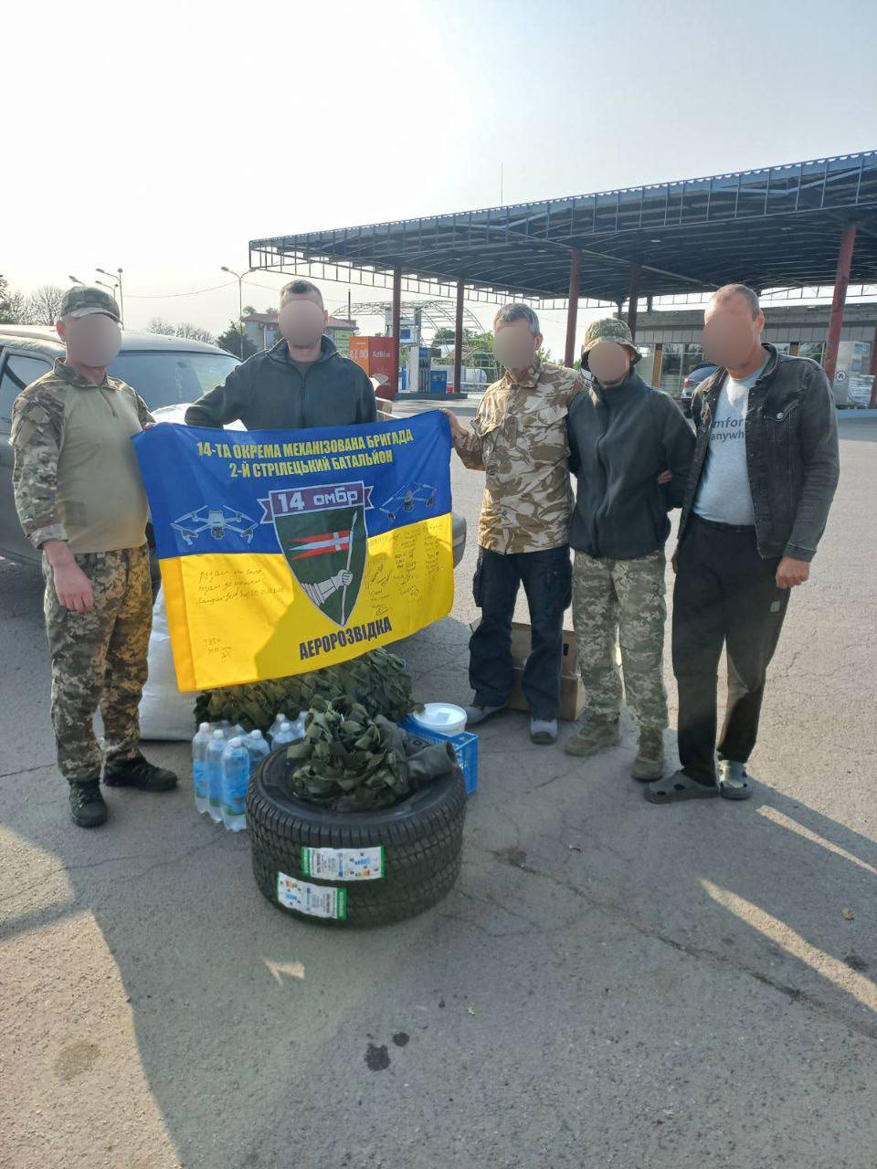 Делегація від Турійської громади відвезла допомогу воїнам на схід 