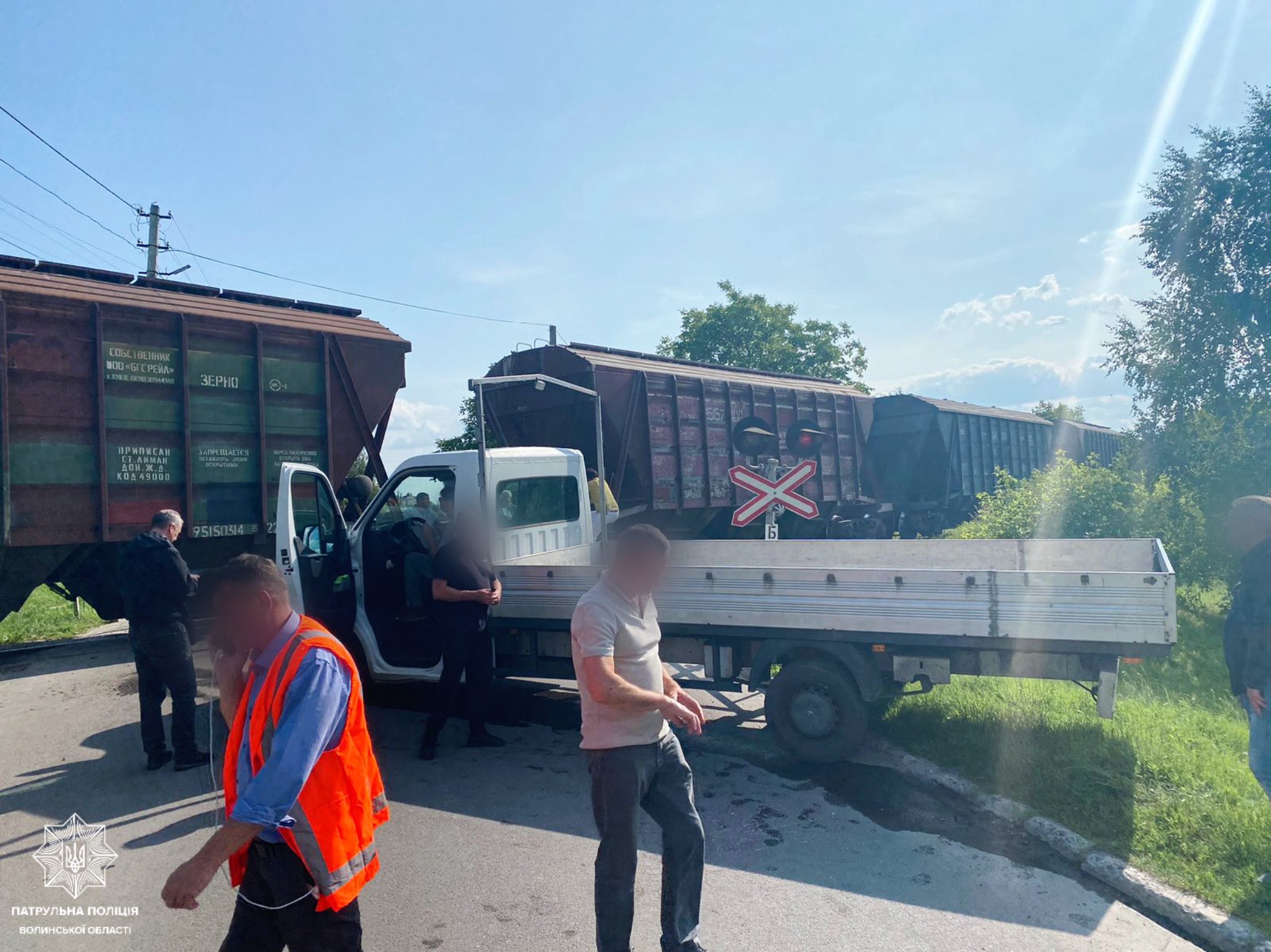 У Луцьку сталася ДТП на залізничному переїзді 