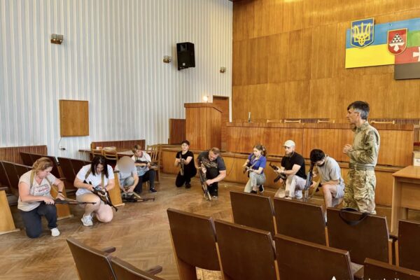У Нововолинську відбулися навчання з національного спротиву У Нововолинську відбулися навчання з національного спротиву