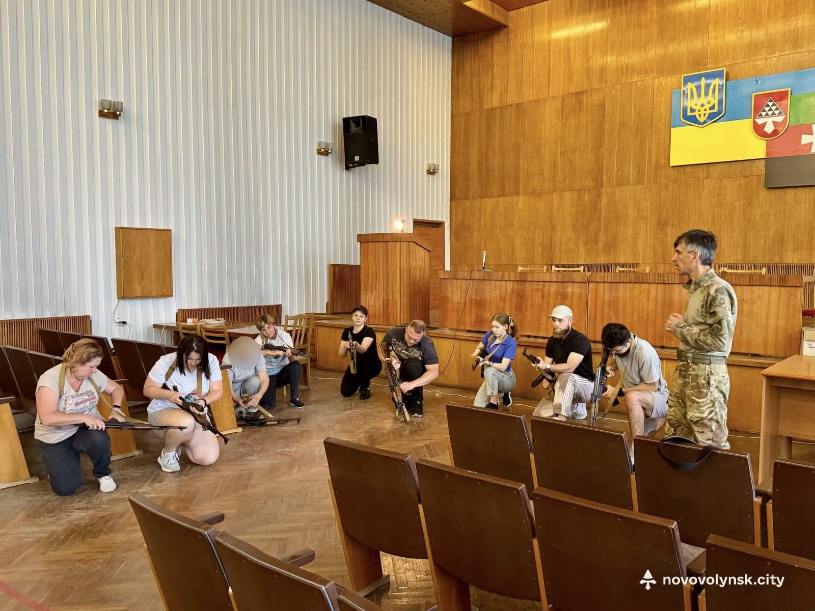 У Нововолинську відбулися навчання з національного спротиву 