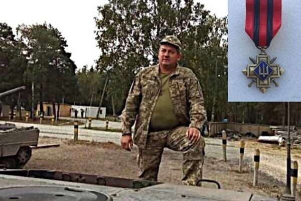 Танкіст з Рожища отримав “Золотий хрест” від Олександра Сирського 