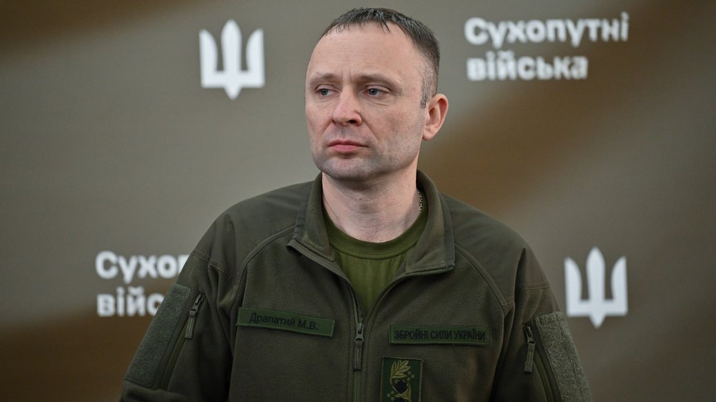 Драпатий відставка Павлюк Сухопутні війська