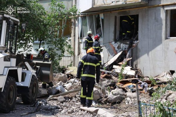 Унаслідок нічної атаки в Луцьку загинула молода пара