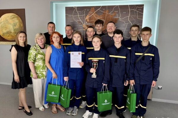 Команда нововолинських ліцеїстів “бронзу” на змаганнях з пожежно-прикладного спорту в Польщі 