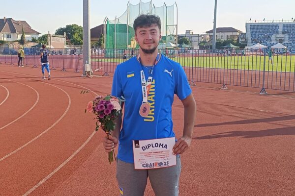 Волинянин – призер чемпіонату Асоціації балканських легкоатлетичних федерацій 