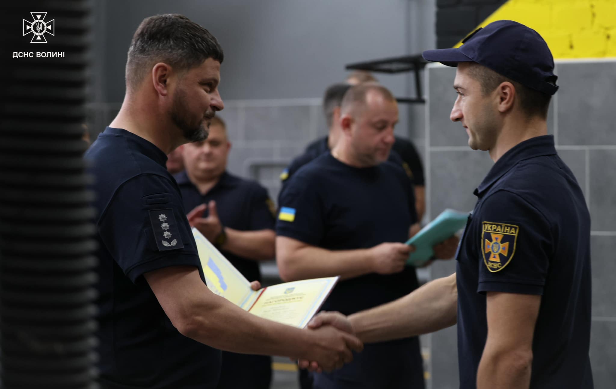 Рятувальників Волині відзначили нагородами 