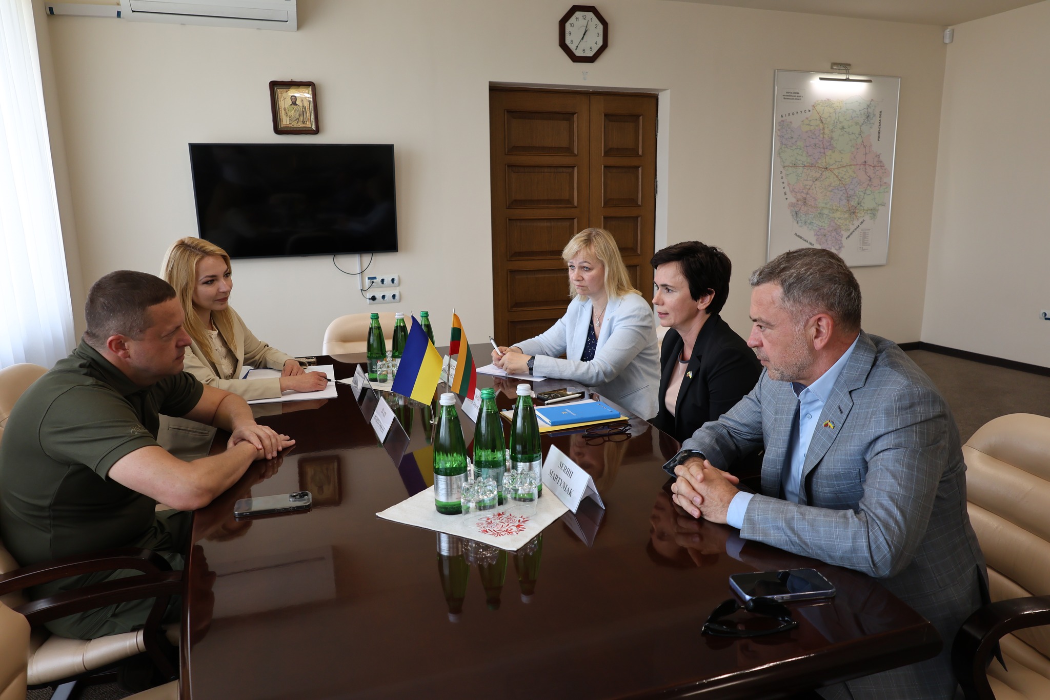 Волинь відвідала Надзвичайний і Повноважний Посол Литовської Республіки в Україні  