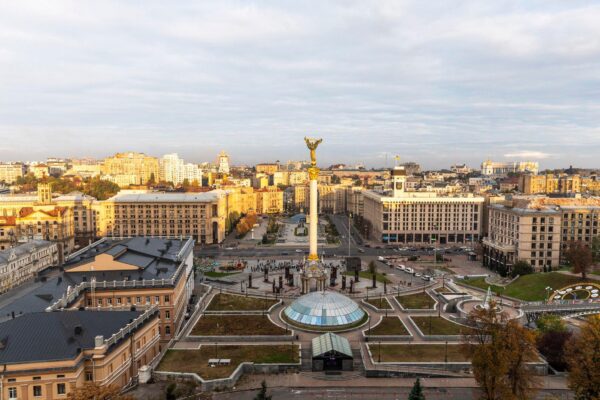 Ілюстративне фото Майдану Незалежності в Києві, Україна