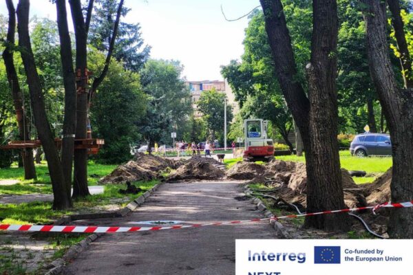 У Ковелі оновлюють парк за кошти Євросоюзу 