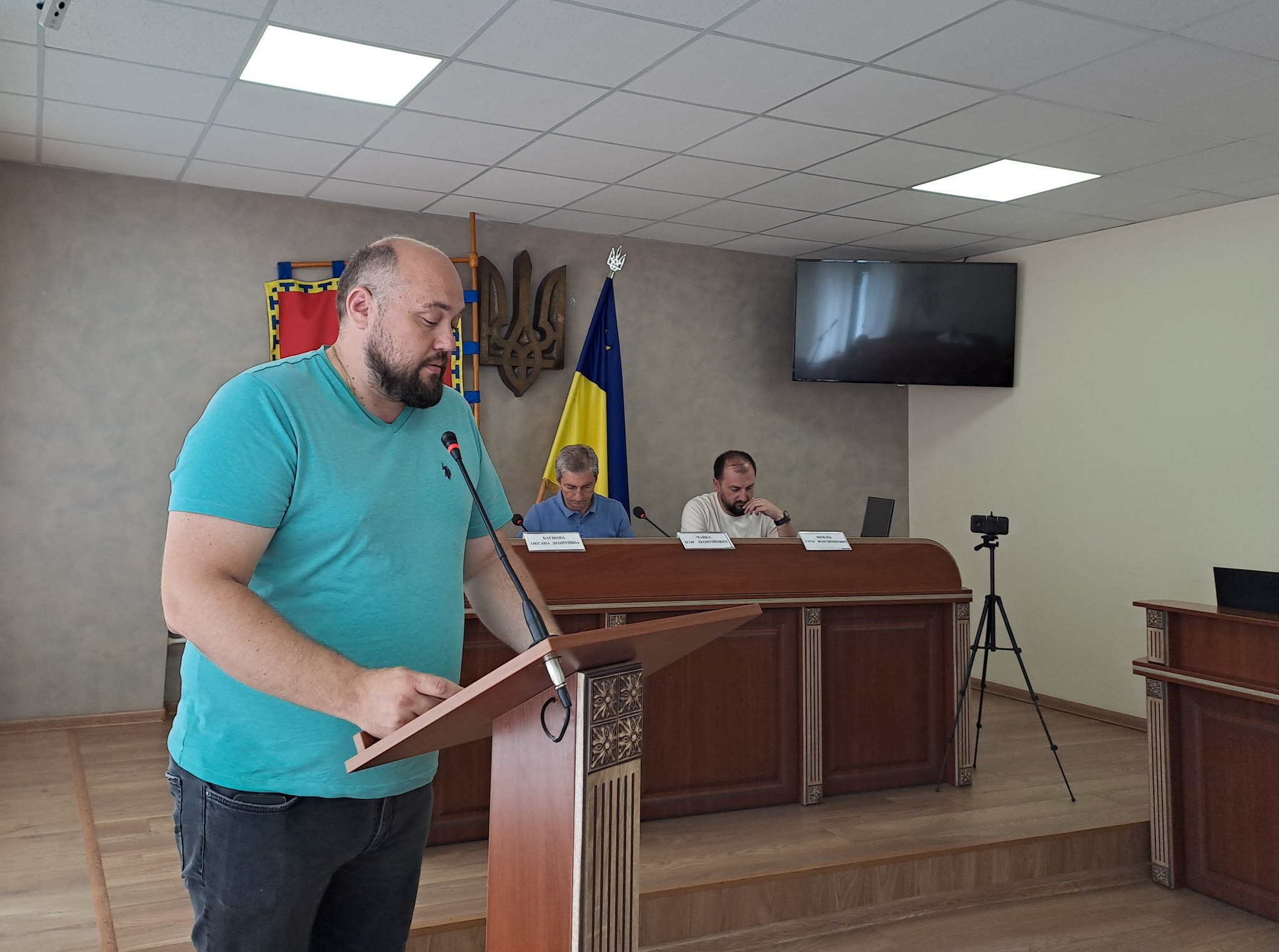 Позачергове засідання Ковельської міської ради, де ухвалили рішення про інвестиційний конкурс на будівництво житла для родин військових