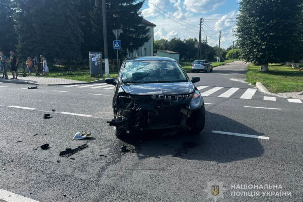 В Устилузі внаслідок ДТП постраждав мотоцикліст 