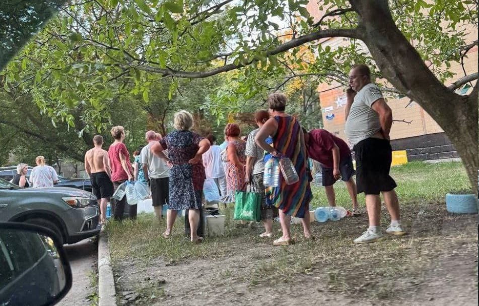 Дефіцит води в днр