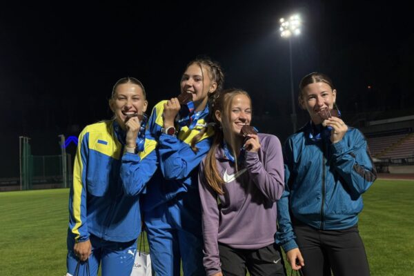 Волинянки - бронзові призерки чемпіонату України з легкої атлетики серед дорослих 