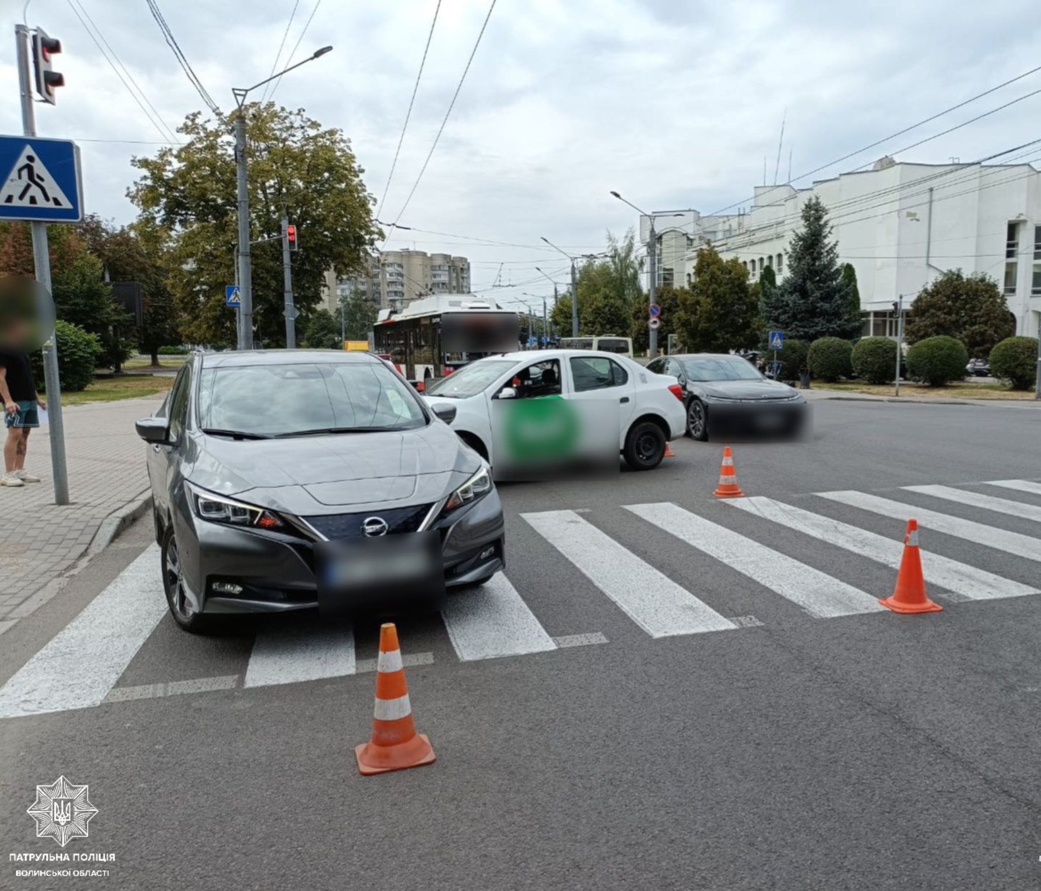 У Луцьку трапилося ДТП за участю двох автомобілів  