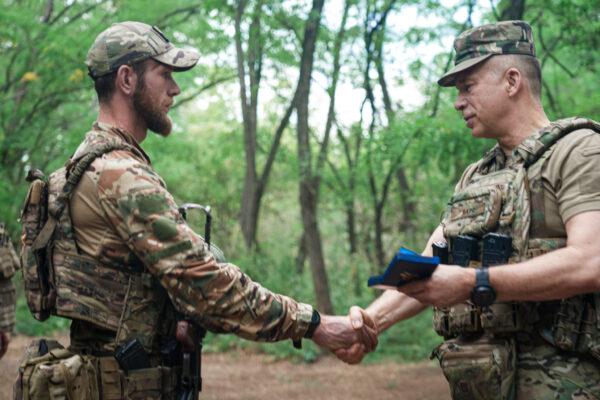 Сирський старший сержант Бармен почесна відзнака 155 ОМБр