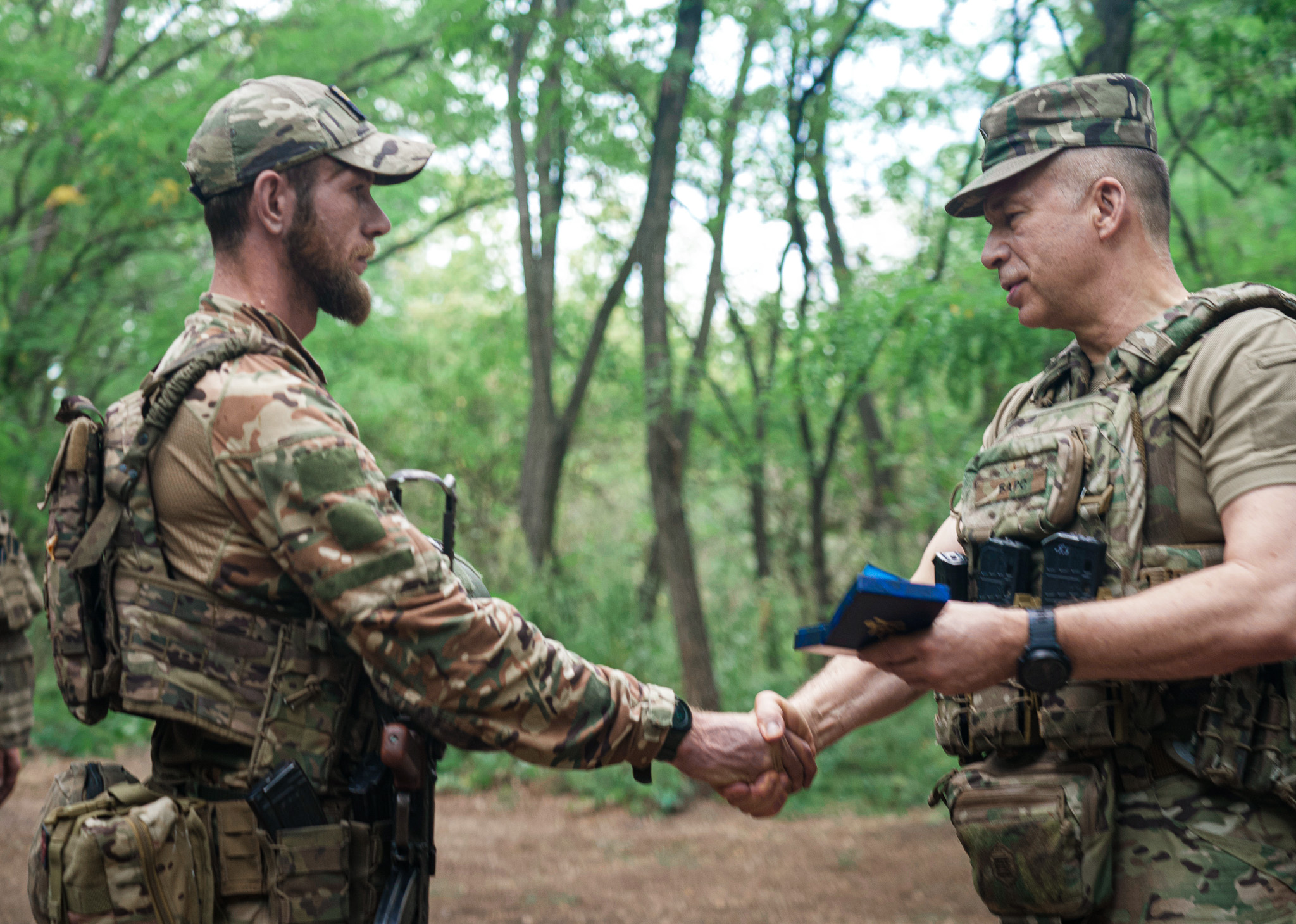 Сирський старший сержант Бармен почесна відзнака 155 ОМБр