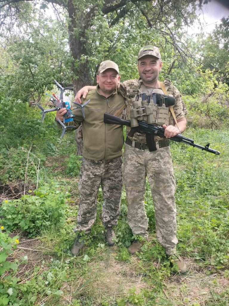 Захисник України Віталій Басалка на фронті
