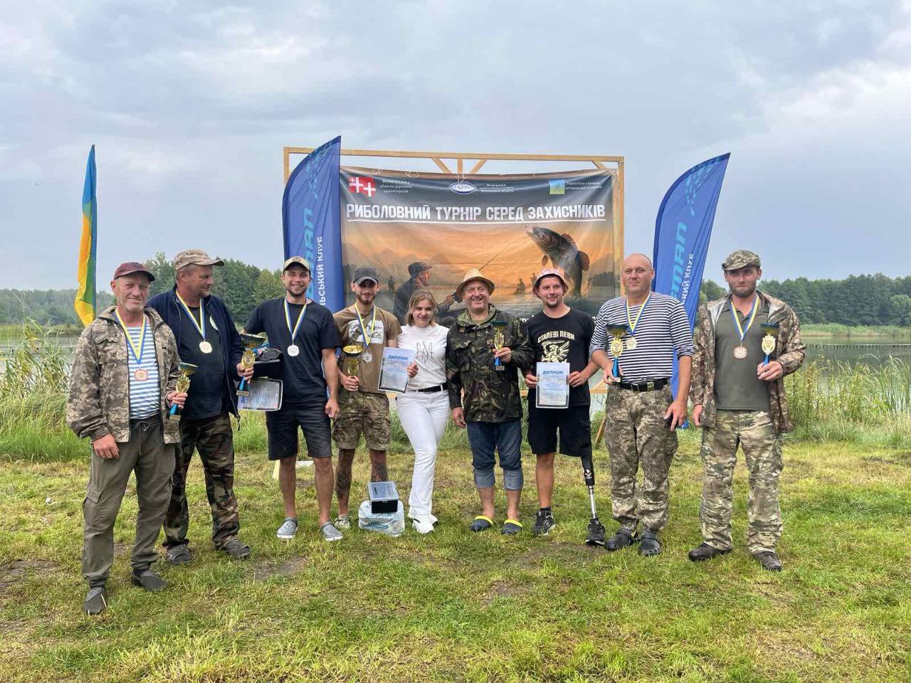 Турнір риболовля Ковель ветерани