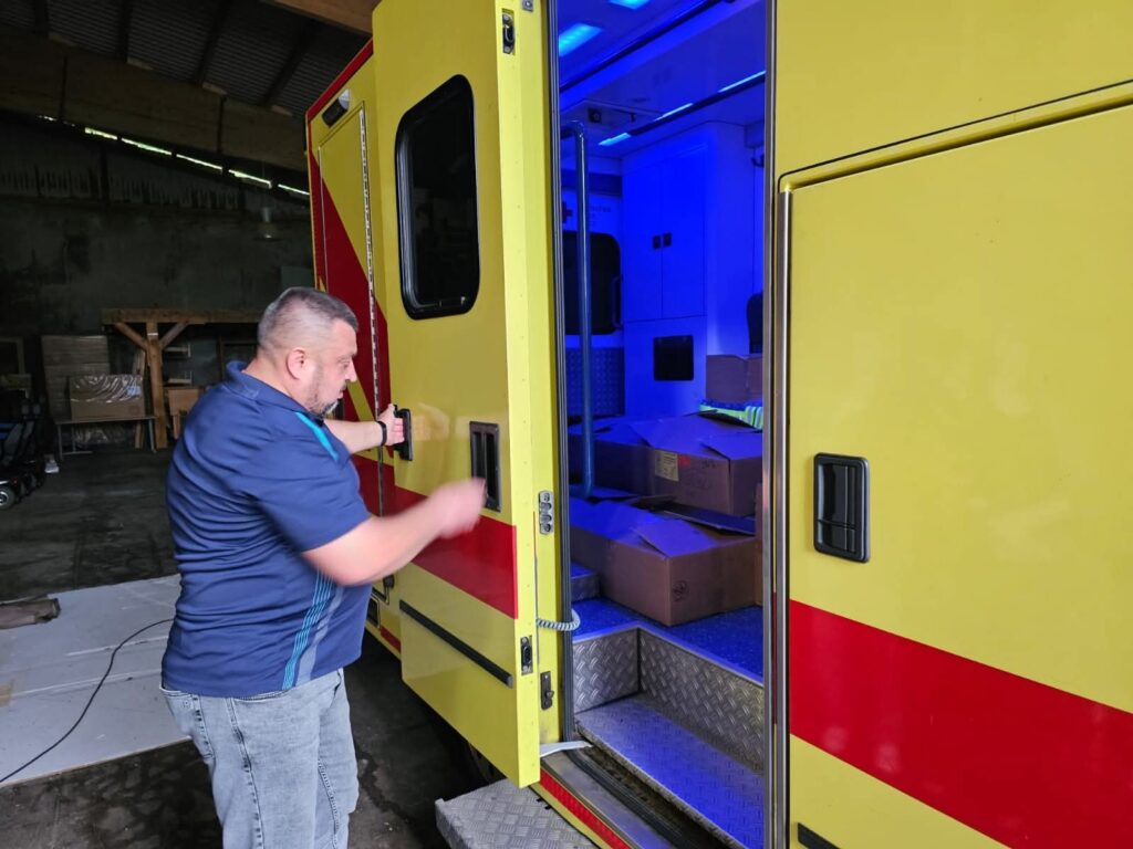 Ковель отримав реанімобіль для МТМО від німецьких партнерів 