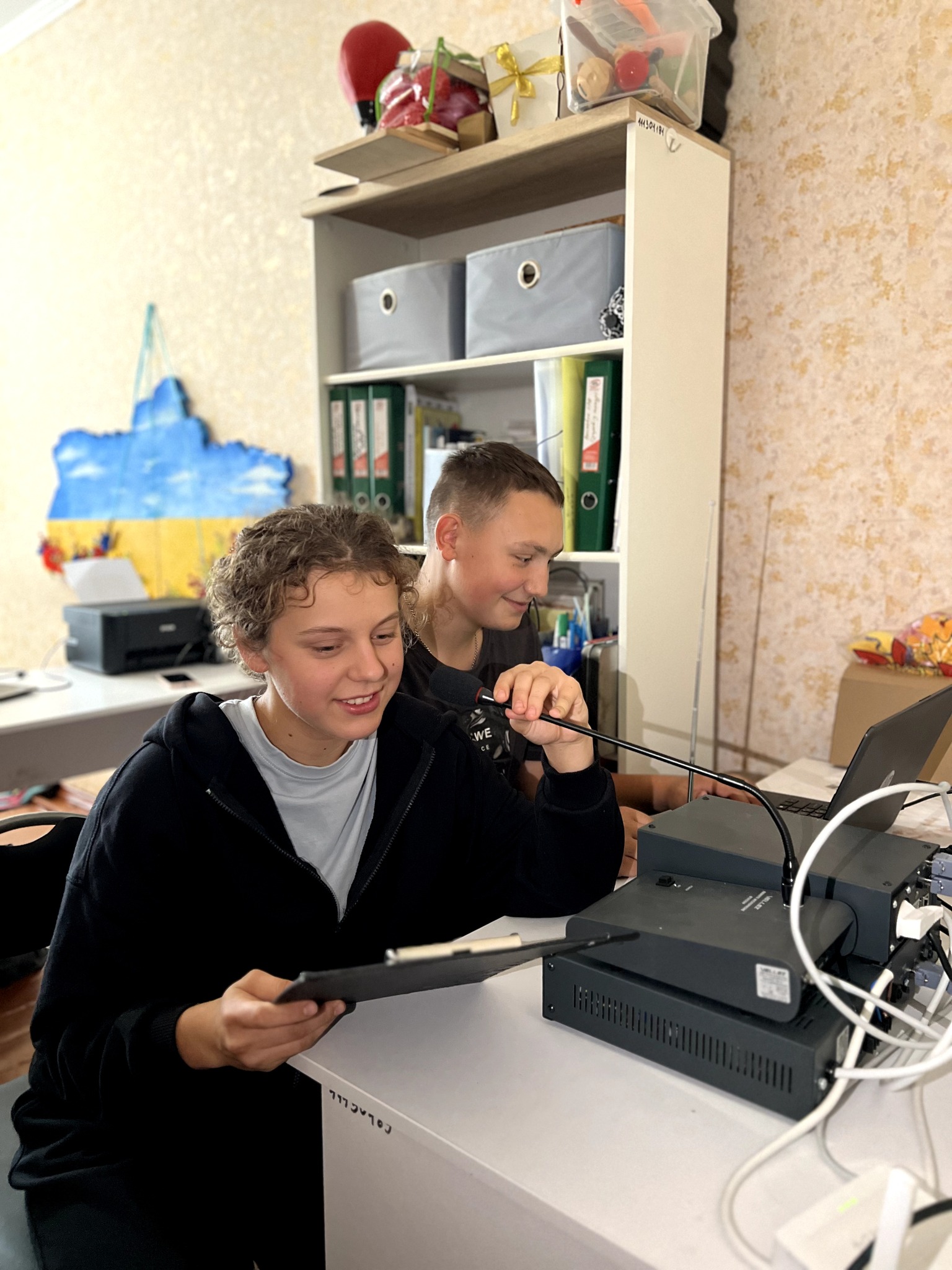 У Піддубцівському ліцеї запрацювало шкільне радіо 
