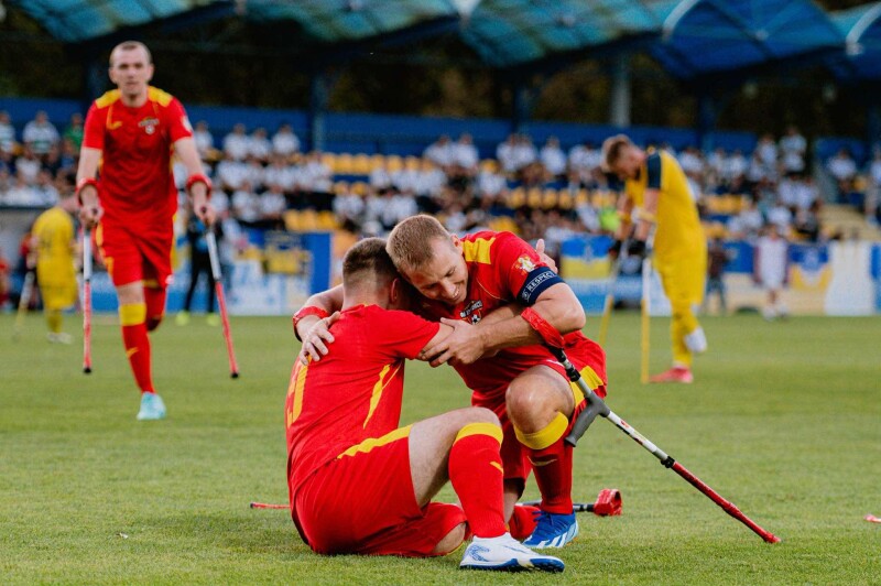 Чемпіонат УКраїни з ампфутболу "Хрестоносці" Луцьк