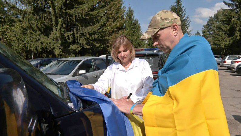 У Луцьку Олександр Ривера повернувся з полону