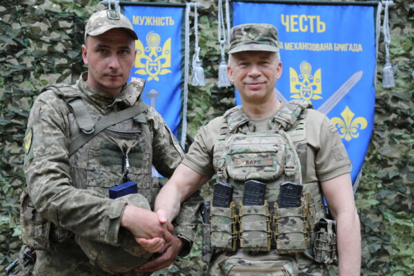 Сирський Золотий хрест Ковальський Львів 155 ОМБр