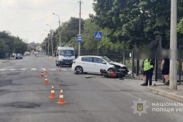 За минулу добу на Волині трапилися чотири ДТП за участі мотоциклістів 