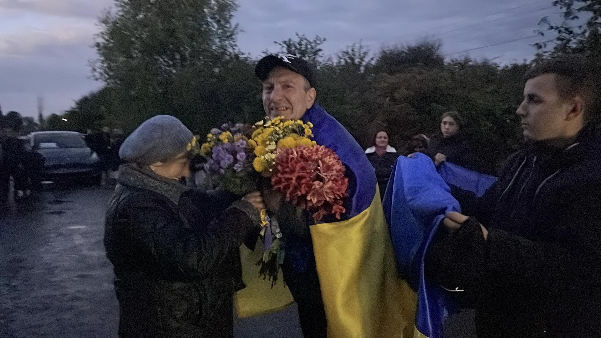 На Волині зустріли звільненого з полону Олексія Філімонова