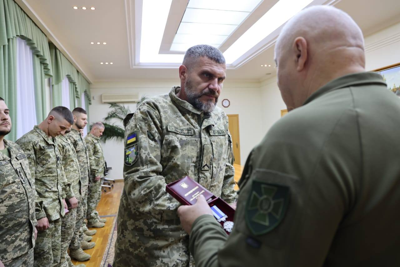 Прикордонник з Волині отримав державну нагороду  