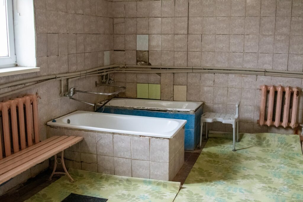 ванна кімната Олицького інтернату